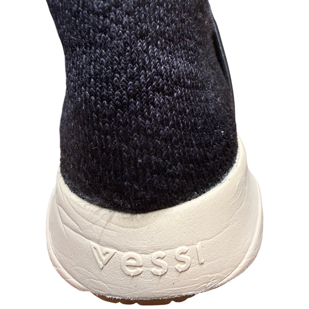 VESSI Everyday Women's 7 Black Sneakers Comfort Athletic Shoes - Picture 9 of 14
